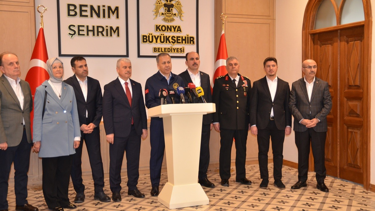 İçişleri Bakanı Yerlikaya, Konya’da yatırımlara ait toplantı düzenledi