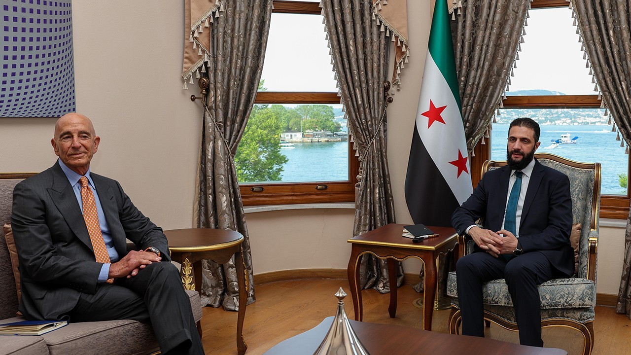 Son dakika: Ahmet Şara, ABD’nin Ankara Büyükelçisi Barrack’ı kabul etti
